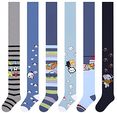 Libella Paquete de 6 Medias para Bebé Niño Pantimedias 2716 122-128