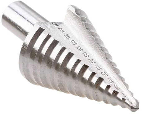 5–35 mm beschichtete Stufenbohrer, HSS-Stufenkegelbohrer mit gerader Nut, Schnellarbeitsstahl, Holz, Metall, Lochschneider