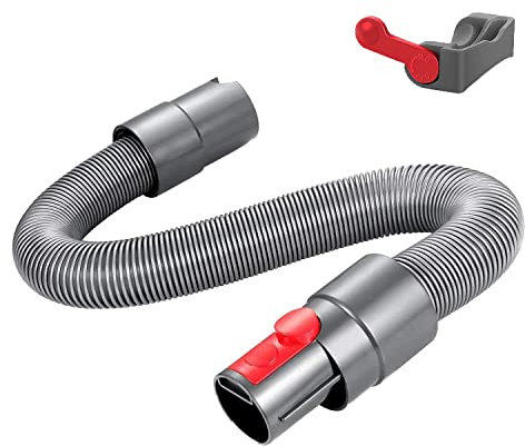 Asdazrxy Schlauch für Dyson V15 V11 V10 V8 V7 Serie Staubsauger & Multifunktionale Schalter, Zubehör für Dyson V15 V11 V10 V8 V7 Schlauch Verlängerung & Knopf Fixierung