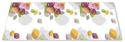 EHOMERY Mauspad Valorant Cool Mouse Mat Blatt Mauspad XXL Matrix Mousepad Bedrucken Für Die Schreibtischdekoration - 1 Pack [30x80 cm]