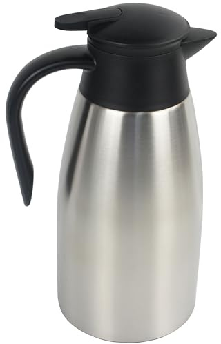 Metallic Stainless Steel Thermal Vacuum Flask 2L (Silver)