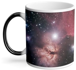 Thermoreagierende Tasse Magische Tasse – Nebel des Pferdekopfes Weltraum Astronomie – 325 ml