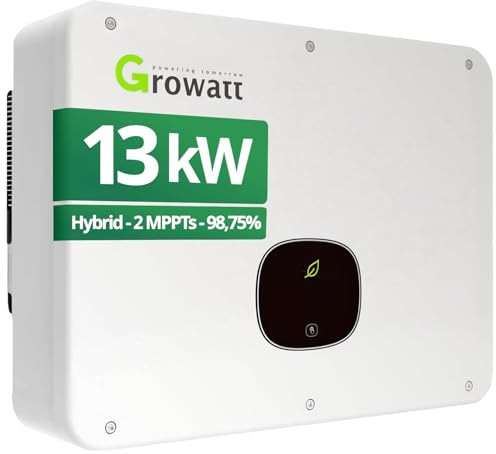 Growatt MID 13KTL3-XH Hybrid-Wechselrichter 13kW | 2 MPPT | Battery-Ready für APX Hochvolt-Speicher | 32A Eingangsstrom | IP66 | VDE-AR-N 4105 Zertifiziert