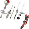 IKRA Gartenpflege Set Multitool IBKH 52-1 Benzin 4in1: Freischneider Rasentrimmer Entaster Heckenschere 51,7cm³ 1,5kW