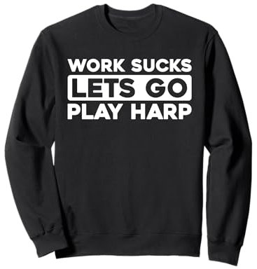 Harfe Saiten Instrument Zupfen - Harfe Sweatshirt