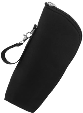 KOMBIUDA Insulated Bottle Bag with Temperature Retention Stylish Nursing Tote with Multiple Pockets Breastmilk Cooler for Travel Daycare and Feeding Convenience