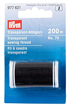 Prym 977621 Nähgarn transparent dunkel
