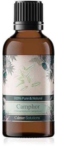 Canfora 100% Olio Essenziale Puro Per Aromaterapia 50ml