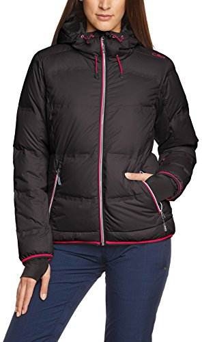 CMP - F.LLI Campagnolo Damen Skijacke, Nero, 34, 3W20536