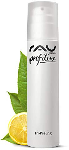 RAU Tri-Peeling Profiline 200 ml, hochwirksames Gel Peeling mit Anti-Aging Wirkstoff Weisser Tee und Papaya - 3-fach Wirkung, Fruchtsäurepeeling und Enzympeeling