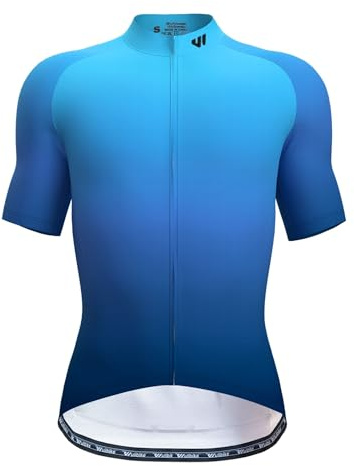 Lo.gas Radtrikot Herren Kurzarm - Rennrad Trikot Herren Reißverschluss mit Taschen, Sommer Atmungsaktiv