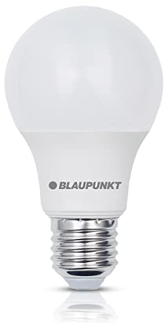 Blaupunkt E27 LED Light Bulb - Classic - Room Lighting - 9W - Edison Screw - Warm White 2700K - Equivalent of 60W Incandescent Bulb - Frosted - 900 Lumens - Energy and Cost Saving - Single Pack