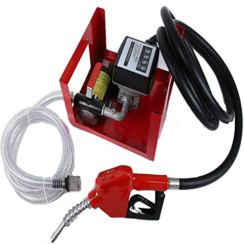 Bomba de diésel autoaspirante 50L/min, 230V, pistola automática con contador, bomba de combustible diesel, bomba de combustible, boquilla de combustible