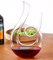 Carafe à vin en cristal soufflé à la main 100 % sans plomb (spirale)