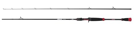 Berkley Zilla Pike Casting Rod - Leichte 30HDC Carbon, ergonomischer Rollensitz, Angelrute für Hecht- und Raubfischangler im Süß- und Salzwasser, die mit Zilla-Ködern fischen, 2,54 m