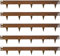 UNIGARDIA Borduras Jardín Flexible con Piquetas 5 m - Bordura Metálica de 15 cm de Altura - Fácil de Instalar - Separador Jardín Exterior con Guantes Incluidos - Acero Corten