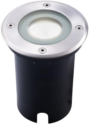 Ledvion - LED Einbauleuchte Rund, 5W, 6500K, IP67, GU10, 1m Kabel, Außenbeleuchtung, Terrassenbeleuchtung