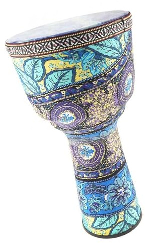 8 Zoll Schöne Djembe-Trommel ABS-Körper PVC-Haut Afrikanische Handtrommel Traditionelles Instrument Djembe Für Anfänger