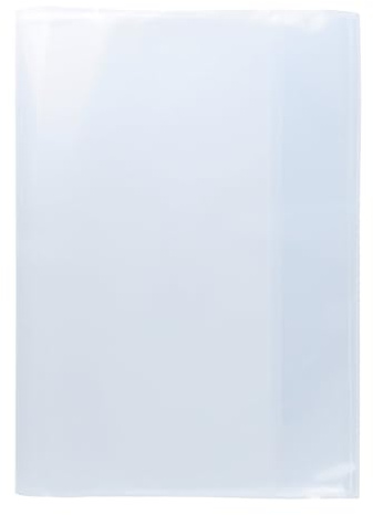 HERMA 19601 Heftumschläge A4 Transparent Klarsicht, Hefthüllen aus strapazierfähiger, abwischbarer und extra dicker Polypropylen-Folie, durchsichtige Heftschoner Set für Schulhefte, farblos