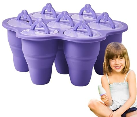 -Pop-Maker-Form – wiederverwendbare Silikon- am Stiel-Formen, leicht zu reinigender -Lolly-Maker | -Pop-Formen mit Tropfschutz, Design-Silikon-Pop-Form für Kinder, selbstgemachte gefro