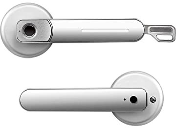 Serratura intelligente, Serratura elettronica Ttlock Biometrico Impronta digitale Blocco Maniglia USB ricaricabile Antifurto Keyless Entry Smart Home con sensore reattivo, sensazione di casa intellige