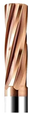 RTRCAGAKM 100 mm Länge, Vollhartmetall-beschichtete Spirale, gerade Nut, Reibahle, Toleranz-Präzisionswerkzeug for Stahl, Metall, 6,1–8,9 mm(Spiral Flute,8.9MM_100MM)