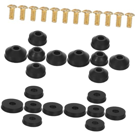 DIYEAH Set Assortito 116 Pezzi Rondelle in Gomma Smussate Per Rubinetti, Guarnizioni Di Tenuta Per Soffioni Doccia e Tubi, Resistenti e Facili Da Installare Per Bagno e Cucina