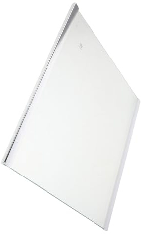 GALPADA Bandeja Nevera Ajustable de Vidrio para Refrigerador Mampara de Cristal para Frigorífico, Divisores de Estantes, para Fresh Food y Freezer