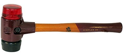 Simplex-Schonhammer Ø 40 mm Gummikomposition/Plastik