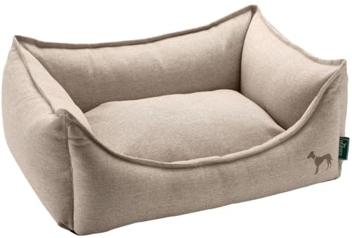 HUNTER Livingston Hundesofa, Hundebett, Strukturstoff, klassisch, S, beige