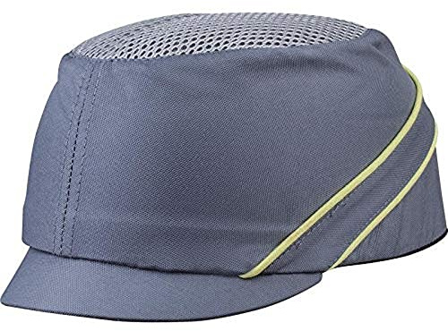 Delta plus proteccion cabeza - Gorra antigolpes ventilada 5cm carcasa polietileno gris amarillo