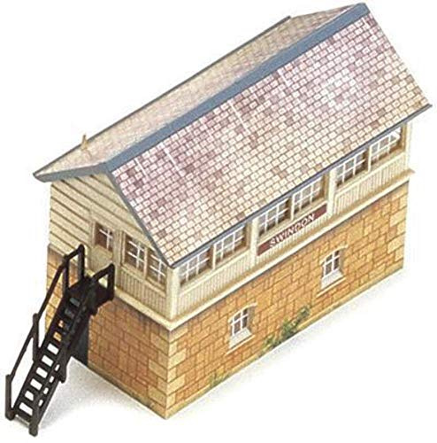 Hornby R8005 OO Gauge Signal Box - Model Railway Accessories, Miniature Diorama Scenery for Hornby Train Sets - Lifelike Train Signal Box Model - Scale 1:76 | Model Railway Accessories, Miniature Diorama Scenery for Hornby Train Sets, Lifelike Train Signal Box, Scale 1:76