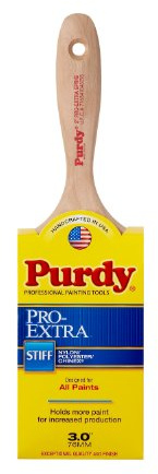 Purdy 144380730 Pro-Extra Sprig Flat Trim Paint Brush, 3 inch