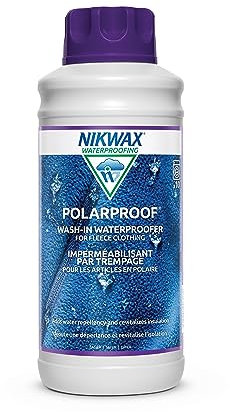 Nikwax PolarProof, 1000ml, Waterproofing for Fleece Garments, Jackets, Vests, Beanies and Accessories