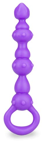 Anal-Perlenkette in Violett - Sextoys für Paare > Analplugs