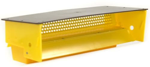 xtradefactory Imkerei FLUGLOCHPOLLENFALLE 39x14 cm, Kunststoff | Pollenbehälter mit herausnehmbarer Schublade, Pollensammler, Pollenschale zum sammeln von Pollen