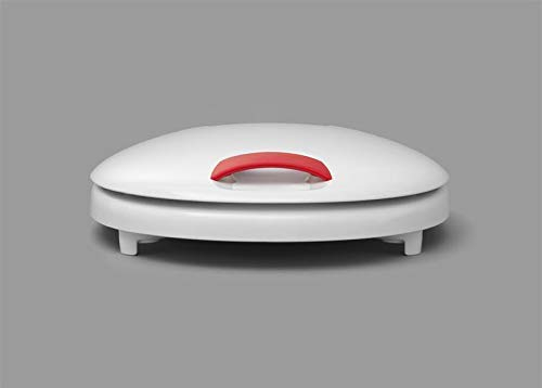 Hamberger Diana C200 WC-Sitz Griff grau ohne Softclose weiß 50mm Sitzerhöhung