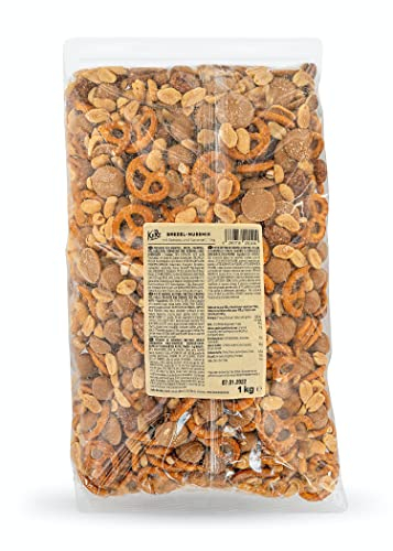 KoRo - Brezel-Nussmix mit Schoko und Karamell 1kg - Süß & salzig - Idealer Snack