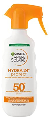 Garnier Ambre Solaire Hydra 24 Schutzspray SPF50+, 270 ml