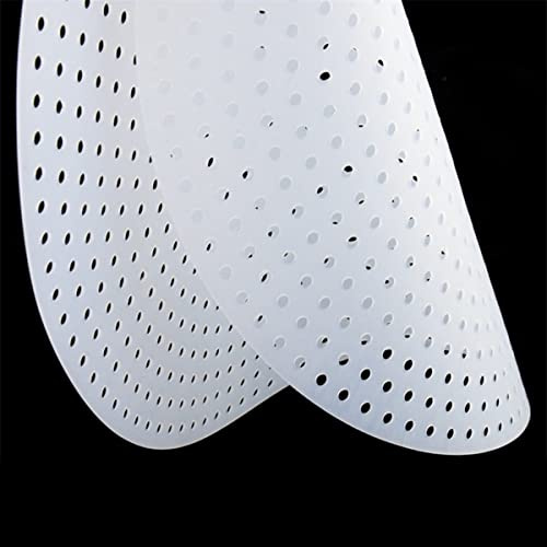 Cozylkx Tappetino per Cottura A Vapore per Riso Rotondo 33 cm, Tappetino in Rete Riutilizzabile per Cuociriso in Silicone Anti-Bruciatura per Prevenire La Crosta di Riso