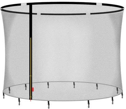 Baunsal® Trampolin Sicherheitsnetz Ø 183 185 244 250 275 277 300 305 335 337 366 370 396 400 427 430 457 460 487 490 (FGOS) Ersatzteile Netz Schutznetz Ersatznetz Gartentrampolin Outdoor