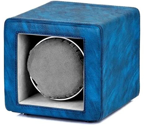 Uhrenkoffer Uhrenrolle Uhrenbox Uhrenschatulle Einzelner Uhrenbeweger Für Automatikuhren PU-Display-Aufbewahrungsbox Uhrenaufzugsgehäuse Uhrenorganisator Uhrenetui Uhren Aufbewahrungsbox ( Color : A )