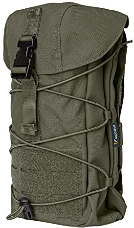 IDOGEAR Pochette Tactique Sac à Dos Molle à Cordon de Serrage pour Le Stockage de Magazines Pochette de Recyclage de Magazines Sac Universel(Ranger Green)