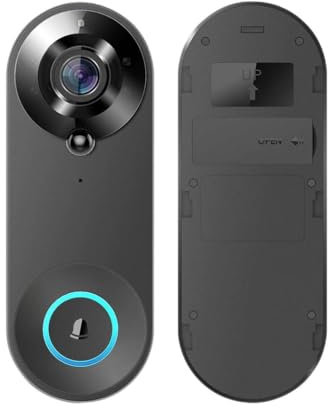 CAMPANELLO SMART C/SENSORE FOTO/VIDEO NERO