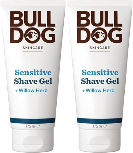 Bulldog Sensitive Shave Gel, 175ml, 2 Pack