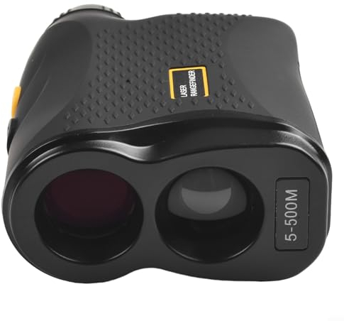 HEIBTENY Entfernungsmesser, Jagd-Entfernungsmesser Mit Nebelmodus, 500 M Entfernungsmessung, Ein Vollständig Mehrfachvergütetes Objektiv Mit 6-facher Vergrößerung