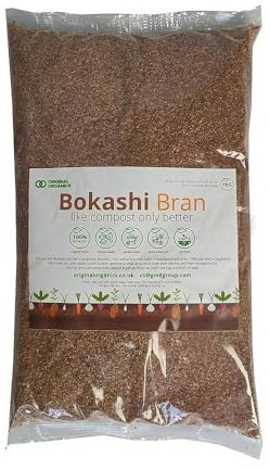 Original Organics Bokashi Bran Compost Converter and Soil Improver Enriched with Effective Micro Organisms - 1x 1kg BAG
