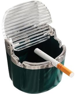 Aschenbecher Keramik-Aschenbecher, Aschenbecher mit Deckel, Wandmontage, kreativer Haushalt, Wohnzimmer, Badezimmer, Wandmontage, lochfrei, winddicht, Flugasche-Aschenbecher Aschenbecher für Draussen(
