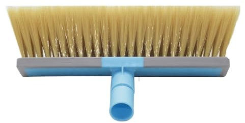 Balai Brosse Exterieur Brosse de Lavage de Voiture en Poils synthétiques, Brosse de Nettoyage montable avec poignée et Brosse de Nettoyage for Panneaux(Plastic 28cm)