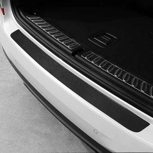 EIWXEFQT Auto Ladekantenschutz Folie, für VW Tiguan MK2 2017-2024 Kratzfest und Abriebfest Selbstklebender Heckstoßstangenschutz für Autos